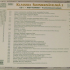 Klassisia Suosikkisävelmiä 2 • Notturno•Tanssisävelmiä CD 1 - pikkukuva 3
