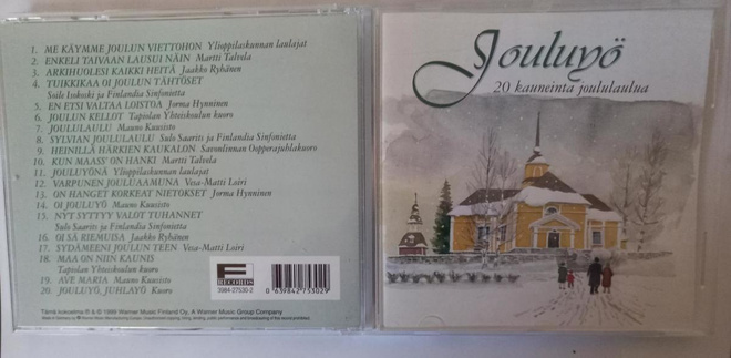 JOULUYÖ  20 kauneinta joululaulua