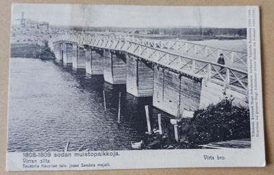 Virran silta, tuulimylly, 1808 - 1809 Suomen Sota, p. 1914