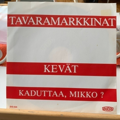 TAVARAMARKKINAT: Kevät * Kaduttaa, Mikko? * FIN 1986