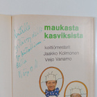 Jaakko Kolmonen ym. : Maukasta kasviksista (signeerattu, ... - pikkukuva 3