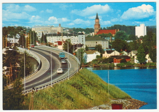 Savonlinna Kyrönsalmen silta 70-luku