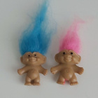 PIENET TROLLI-FIGUURIT 2 KPL YHT.HINT.- koko 3,5 CM + tukka - pikkukuva 1