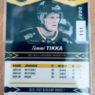 2026-27 Blueline Silver #116 Tommi Tikka 111/200 – Kärpät - pikkukuva 2