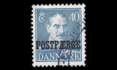 Tanska PF_29 o Christian X 40 öre (1945)