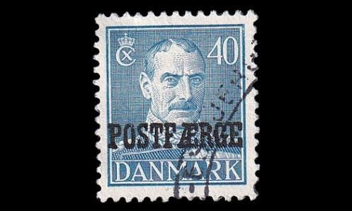 Tanska PF_29 o Christian X 40 öre (1945)