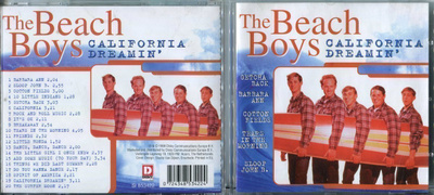 THE BEACH BOYS . CD-LEVY . CALIFORNIA DREAMIN