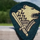 Rajavartiomerkki. Hyväkuntoinen. Halkaisija - 61 mm. - pikkukuva 5