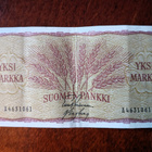1 markan seteli 1963 - pikkukuva 2
