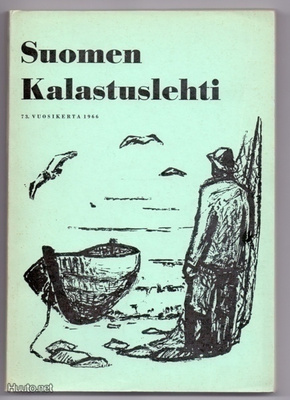 Suomen kalastuslehti 1966 73.vuosikerta nid.kirja 256 sivua