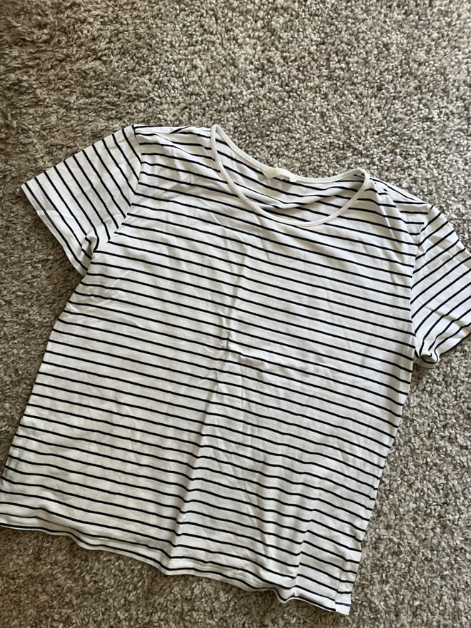 H&M naisten L raita paita