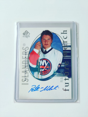 Petteri Nokelainen 05-06 SP Authentic Future Watch AU /999