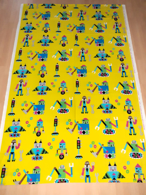 Marimekko - Jakari - Verho / kangas - 125 x 135 cm