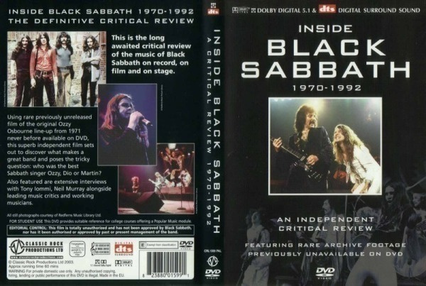 Inside Black Sabbath - A Critical Review 1970-1992 DVD