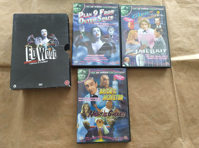 Ed Wood Shocker! 5films (DVD) (3 levyä)