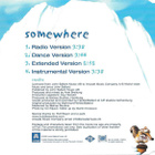 Bubbles • Somewhere CD Maxi-Single - pikkukuva 2