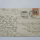 1922 Chile kortti Suomeen - pikkukuva 1