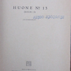Edgar Wallace: Huone N:o 13, Otava 1930. 263 s. - pikkukuva 4