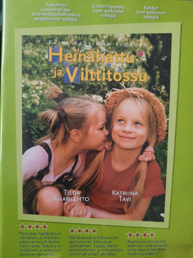 HEINÄHATTU JA VILTTITOSSU  DVD