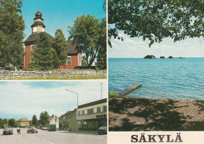 KIRKKOKORTTI - SÄKYLÄN KIRKKO - 2