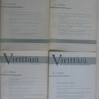 Virittäjä 1963 vuosikerta. 416 s. + sisällysluettelo. - pikkukuva 2