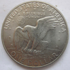 USA 1 dollar 1972 D Eisenhower - pikkukuva 2