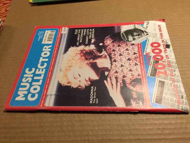 MUSIC COLLECTOR AUGUST 1990 HYVÄ