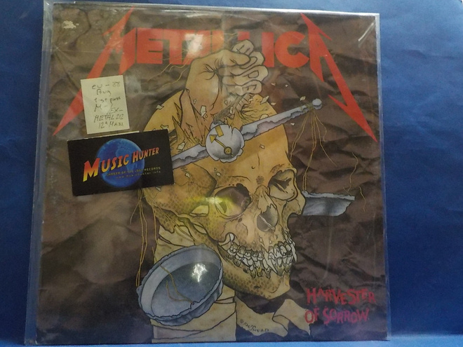 METALLICA - HARVESTER OF SORROW - EU -88 M-/EX- EP