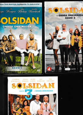 Solsidan sarjan kaudet 1-3 DVD nä
