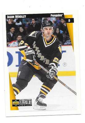 97-98 Collector`s Choice #283 Jason Woolley Pittsburgh Pens