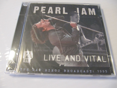 Pearl Jam – Live And Vital 2 * CD UUSI