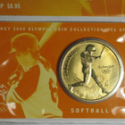 Juhlaraha Sydney Olympia Coin Collection 16 of 28 SOFTBALL - pikkukuva 1