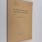 Sylvi Honkavaara : On the Psychology of Artistic Enjoyment - pikkukuva 1