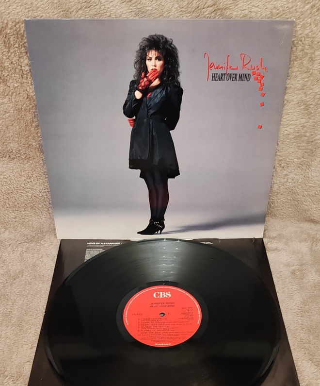 Jennifer Rush Heart Over Mind lp