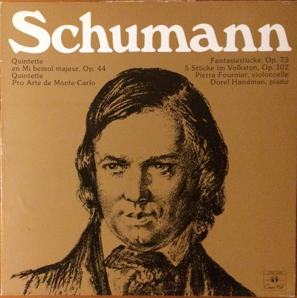 Robert Schumann Quintette Pro Arte de Monte-Carlo Pierre LP
