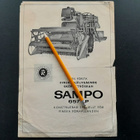 Sampo 657 LP puimurin esite 1957 - pikkukuva 1