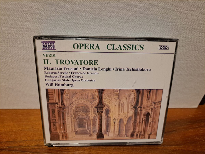 Verdi:Il Trovatore-Frusoni,Longhi,Will Humburg ym. 2CD