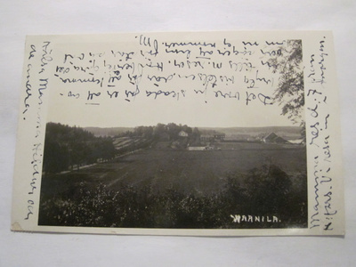 VANHA Postikortti Lohja Vaanila 1920-luku