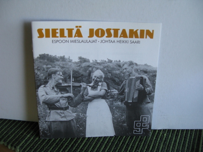 Espoon Mieslaulajat&Heikki Saari:Sieltä Jostakin cd
