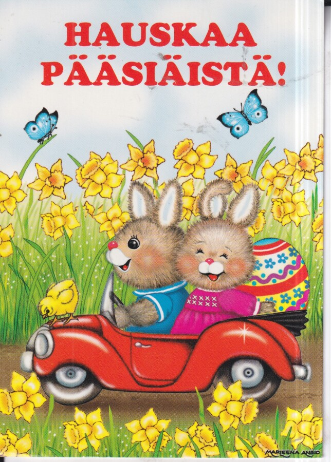 Marleena Ansio. Hauskaa Pääsiäistä  ,      e157