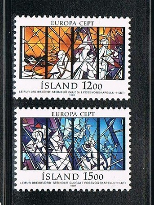 Islanti 1987 - Europa CEPT (2)  ++