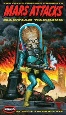 Mars Attacks -pienoismallisetti (Moebius 1:8)