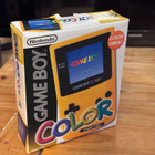 Nintendo Game Boy Color keltainen, laatikko + ohje, toimiva - pikkukuva 4