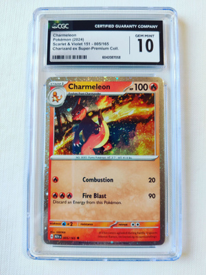 Charmeleon Scarlet & Violet 151 - 005/165 - CGC 10