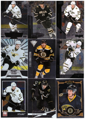 9 x LOUI ERIKSSON Dallas Stars Hienoista Sarjoista