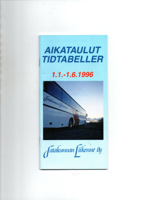 Satakunnan Liikenne Oy 1.1.-6.1.1996