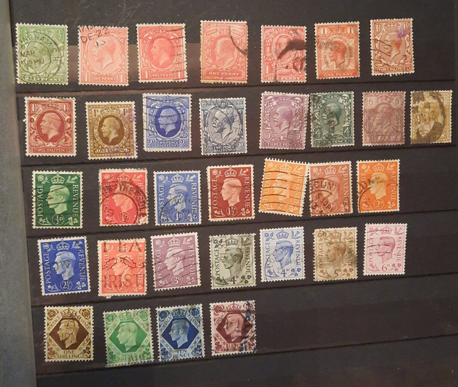 Britannia Revenue, Yrjö/George VI 33kpl,