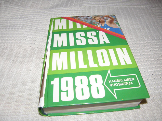 Mitä missä milloin 1988 Kansalaisen vuosikirja