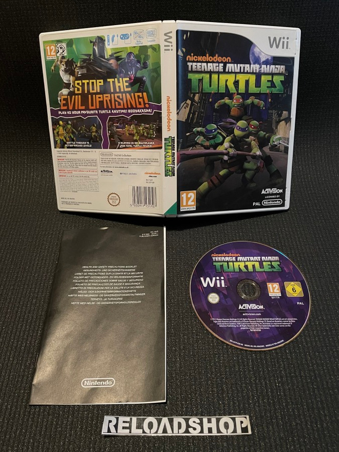 Nickelodeon Teenage Mutant Ninja Turtles Wii