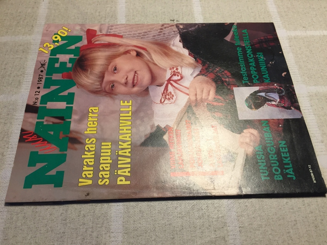 UUSI NAINEN 12/1987 HYVÄ